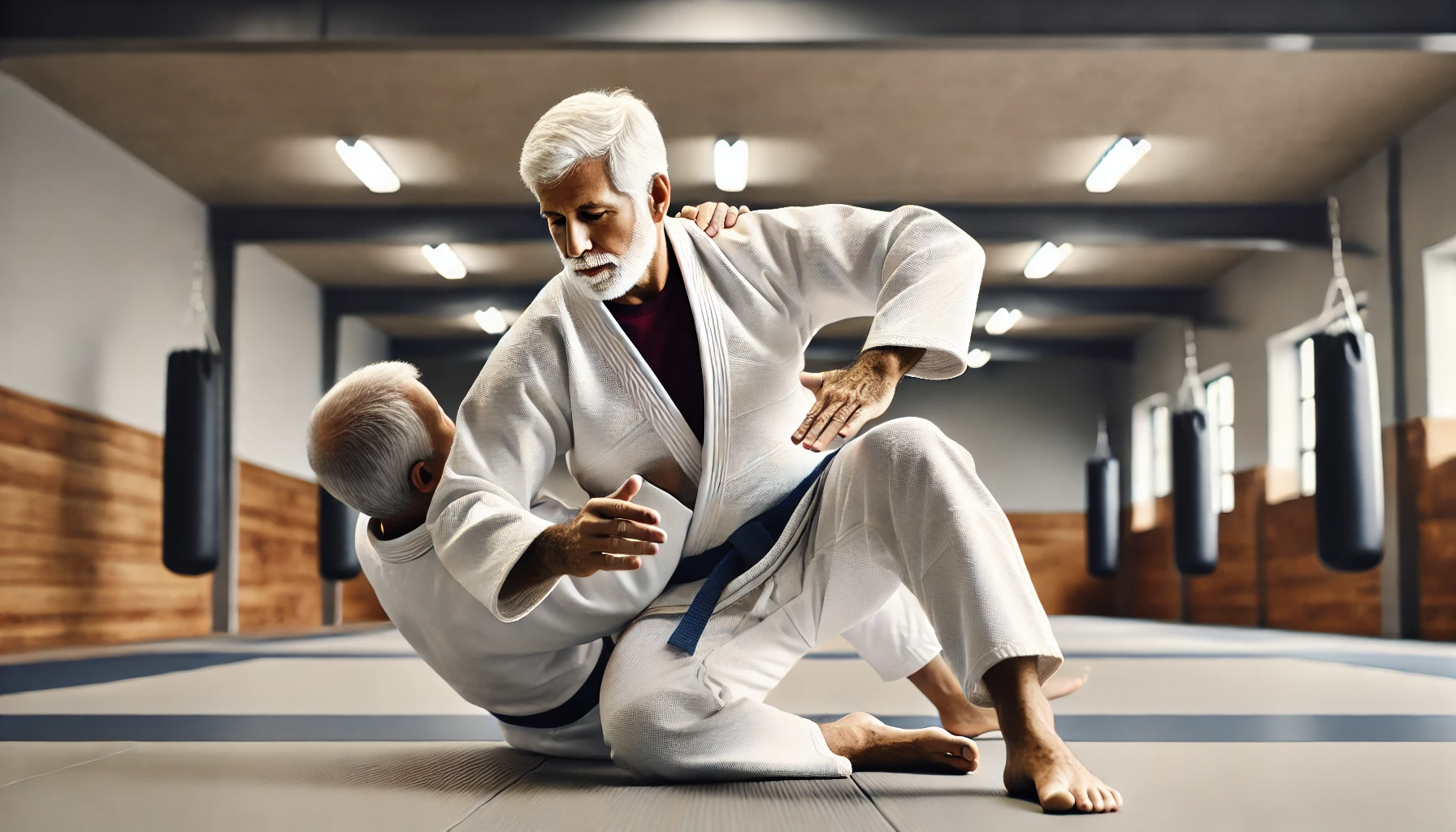 Benefícios do Jiu-Jitsu para Idosos: Manutenção da Mobilidade e Força