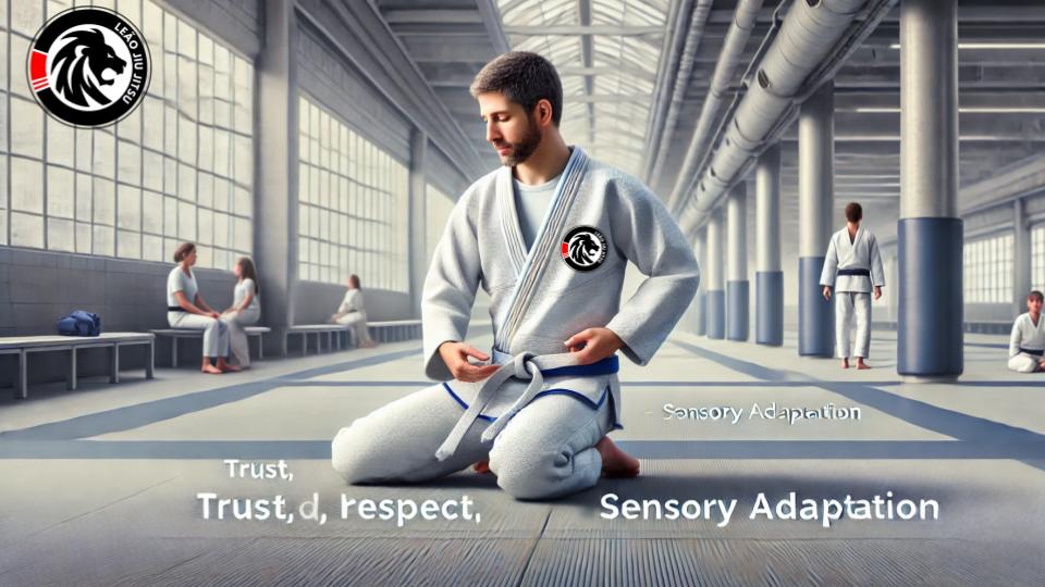 Como o Jiu-Jitsu ajuda autistas adultos a lidarem com a hipersensibilidade ao toque