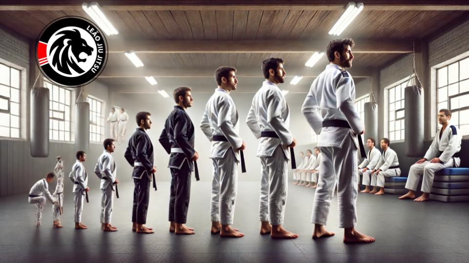 Como se destacar em cada fase do jiu-jitsu
