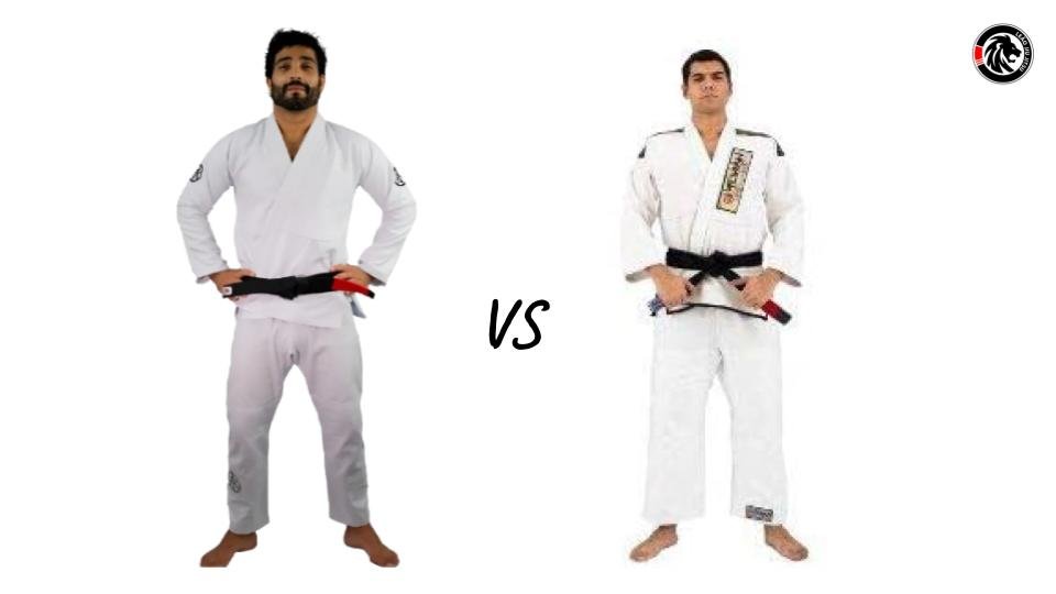 Kimono Torah Jiu Jitsu Trançado Plus vs Kimono Keiko Ultra Light 2.2